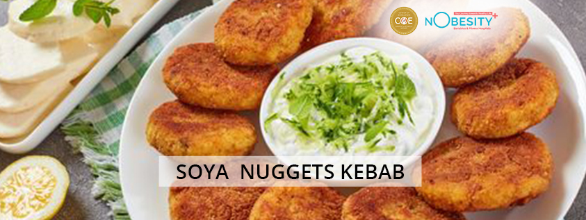 SOYA NUGGETS KEBAB