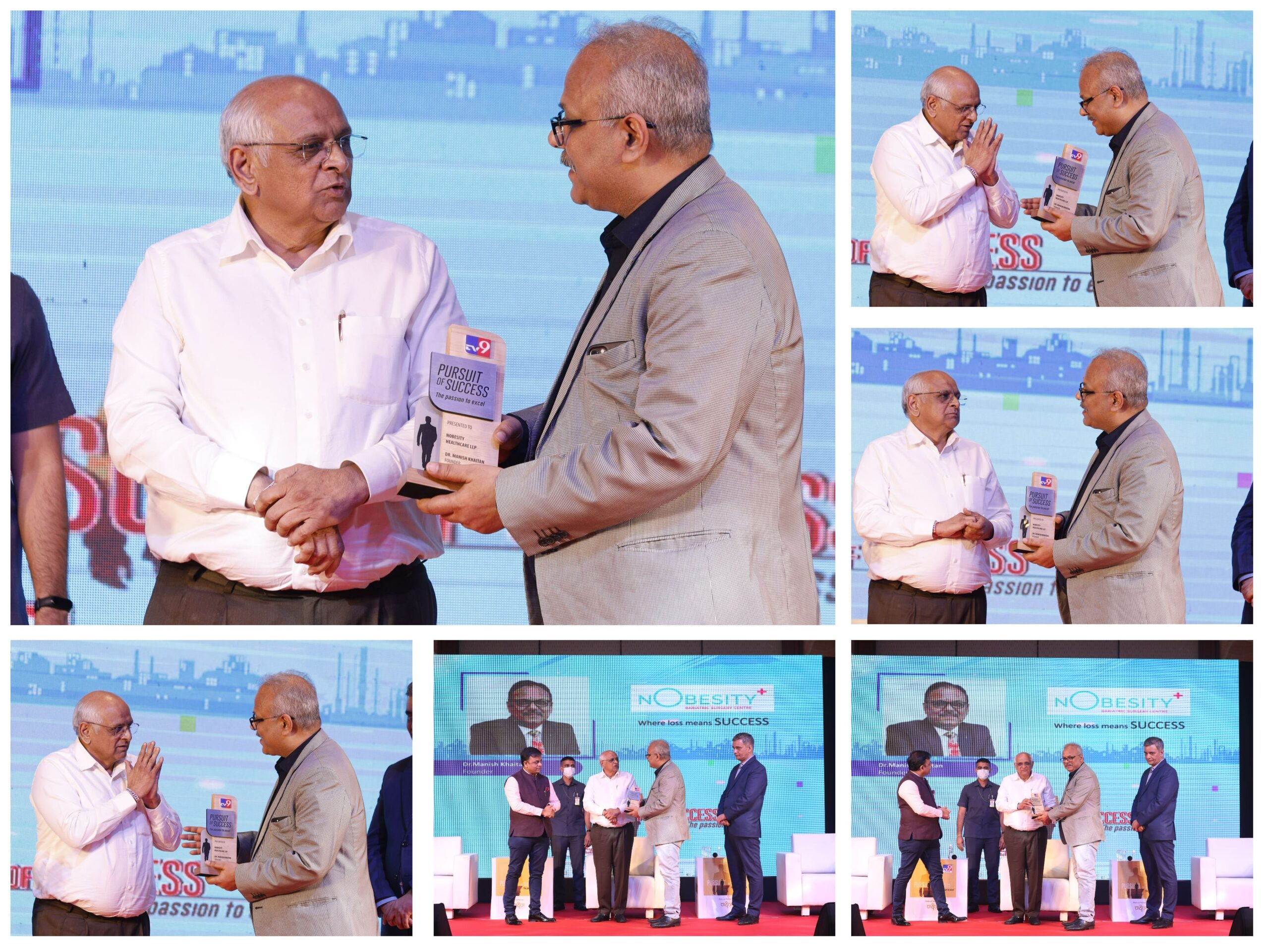 Being Awarded The Best Bariatric Surgery Center from TV9